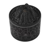 Tonysa Volcano Diffuser, Essential Oil Aromatherapy Machine 5V 180ml, Multicolor Light, Auto Off, Silent, for Home Bedroom Office (Black), Tonysawia3szx8r4-11