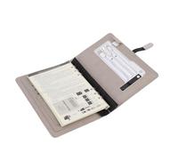 Tonysa Wireless Charging Notebook Professional Planner for Work and Adventure, 15W Wireless Charger and Power Bank for Business People and Students, PU Leather