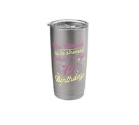 Too Blessed to Be Stressed 74th Birthday Turning 74 Year Old Stainless Steel Insulated Tumbler