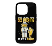 Too Busy Bee Keeping To Give A Swarm Honeybee Beekeeper Case for iPhone 13 Pro