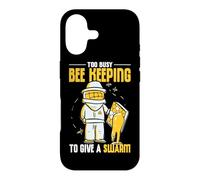 Too Busy Bee Keeping To Give A Swarm Honeybee Beekeeper Case for iPhone 17
