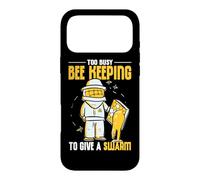 Too Busy Bee Keeping To Give A Swarm Honeybee Beekeeper Case for iPhone 17 Pro Max