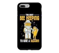 Too Busy Bee Keeping To Give A Swarm Honeybee Beekeeper Case for iPhone 7 Plus/8 Plus