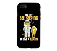 Too Busy Bee Keeping To Give A Swarm Honeybee Beekeeper Case for iPhone SE (2020) / 7/8
