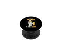 Too Busy Bee Keeping To Give A Swarm Honeybee Beekeeper PopSockets Adhesive PopGrip