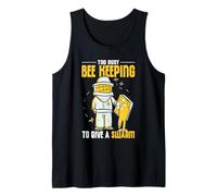 Too Busy Bee Keeping to Give A Swarm Honeybee Beekeeper Tank Top