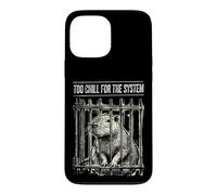 Too Chill For The System: Capybara Behind Bars Case for iPhone 13 Pro Max