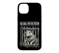 Too Chill For The System: Capybara Behind Bars Case for iPhone 14 Plus