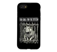 Too Chill For The System: Capybara Behind Bars Case for iPhone SE (2020) / 7/8