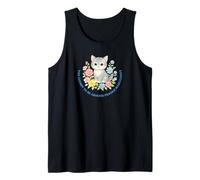 Too Clumsy to Be Around Fragile Masculinity Cat Flowers Tank Top