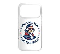 Too Cool for British Rule George Washington Patriot Case for iPhone 17 Pro