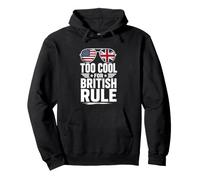TOO COOL FOR BRITISH RULE Sunglasses Pullover Hoodie