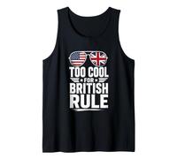Too Cool for British Rule Sunglasses Tank Top