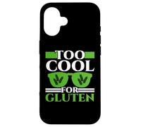 Too Cool For Gluten Celiac Disease Awareness Month Case for iPhone 16