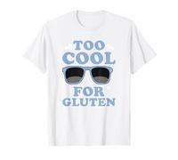 Too Cool For Gluten Funny Celiac Disease Gluten Free T-Shirt