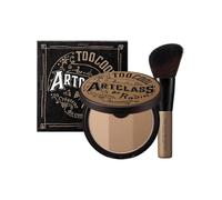 Too Cool For School Artclass by Rodin Shading Master Brush Korean Contour Palette Slim Face Makeup Tanning (#1.5 Neutral)