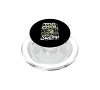 Too Cool for the Swamp Caiman Reptile Exotic Pet PopSockets PopGrip for MagSafe