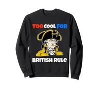 Too Cool President with Hat and Coat Funny Tee Sweatshirt