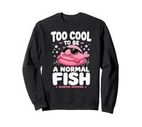 Too Cool To Be A Normal Fish Blobfish Approved Sweatshirt