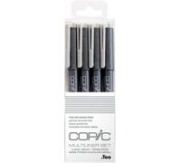 Too COPiC MULTI LINER Markers Fine Pigment Based resist Art Pen cool Gray Japan