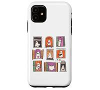 Too Cozy To Haunt Cute Ghost Windows Halloween Spooky Season Case for iPhone 11