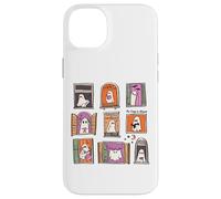 Too Cozy To Haunt Cute Ghost Windows Halloween Spooky Season Case for iPhone 14 Plus