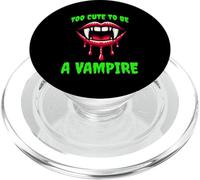 Too Cute To Be A Vampire PopSockets PopGrip for MagSafe