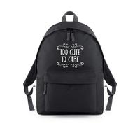 Too Cute To Care Adorable Backpack Rucksack 18L Bag - 42 x 31 x 21cm