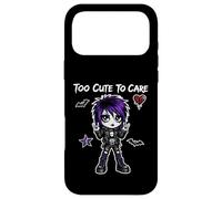 Too Cute To Care Gothic Punk Girl Aesthetic Emo Art Punk Case for iPhone 17 Pro Max