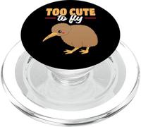 Too Cute To Fly Kiwi Bird Flightless Cute Kiwi PopSockets PopGrip for MagSafe