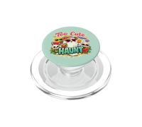 Too Cute to Haunt Summerween Ghost Beach Halloween Design PopSockets PopGrip for MagSafe