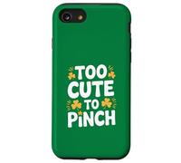 Too Cute To Pinch Shamrock St Patricks Day Case for iPhone SE (2020) / 7/8