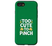 Too Cute To Pinch Shamrock St Patricks Day Case for iPhone SE (2020) / 7/8