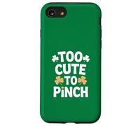 Too Cute To Pinch Shamrock St Patricks Day Case for iPhone SE (2020) / 7/8