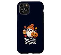 Too Cute to Spook Ghost Halloween Pumpkin Spice Latte Case for iPhone 11 Pro