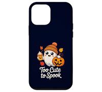Too Cute to Spook Ghost Halloween Pumpkin Spice Latte Case for iPhone 12 mini