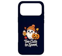 Too Cute to Spook Ghost Halloween Pumpkin Spice Latte Case for iPhone 17 Pro Max