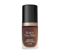 Too Faced Born This Way Natural Finish Longwear Liquid Foundation | Medium-To-Full Coverage | Hydrating + Oil Free, 1 Fl Oz, Ganache