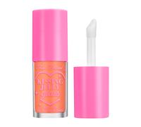 Too Faced Kissing Jelly Lip Oil Gloss | Sunflower & Jojoba Oils Peach Rings 0.15 Fl Oz
