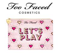 Too Faced Let's Play Limited Edition Makeup Bag - 22 cm x 15.5 cm Zip Pouch