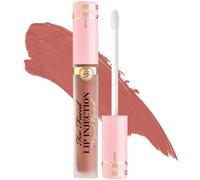 Too Faced Lip Injection Power Plumping Cream Longwear Liquid Lipstick | Hydrating Matte + Long Lasting 0.1 Fl Oz Give 'Em Up