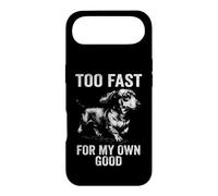 Too Fast For My Own Good - Running Vintage Dachshund Drawing Case for iPhone Air