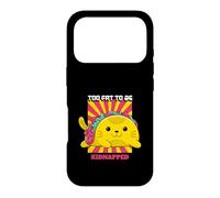 Too Fat To Be Kidnapped (Funny Cat Taco Graphic) Case for iPhone 17 Pro