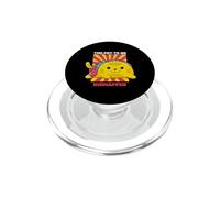 Too Fat To Be Kidnapped (Funny Cat Taco Graphic) PopSockets PopGrip for MagSafe