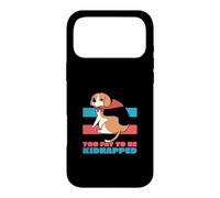 Too Fat To Be Kidnapped (Funny Dog Graphic) Case for iPhone 17 Pro Max