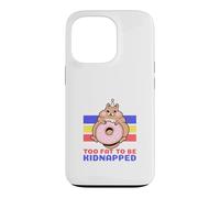 Too Fat To Be Kidnapped (Funny Hamster Graphic) Case for iPhone 13 Pro