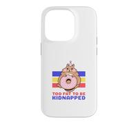 Too Fat To Be Kidnapped (Funny Hamster Graphic) Case for iPhone 14 Pro