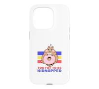Too Fat To Be Kidnapped (Funny Hamster Graphic) Case for iPhone 15 Pro