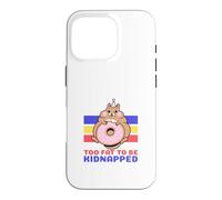 Too Fat To Be Kidnapped (Funny Hamster Graphic) Case for iPhone 16 Pro