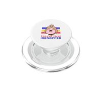 Too Fat To Be Kidnapped (Funny Hamster Graphic) PopSockets PopGrip for MagSafe